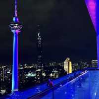 Deep Blue rooftop bar - KL, Malaysia  
