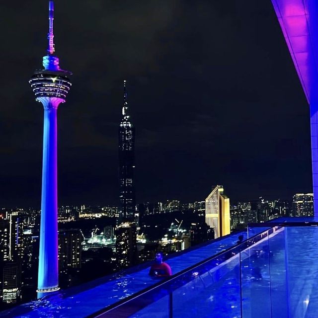 Deep Blue rooftop bar - KL, Malaysia  