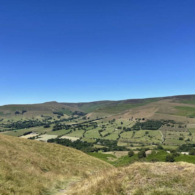 曼徹斯特出發peak district Mam Tor行山 簡易路線小朋友都行到