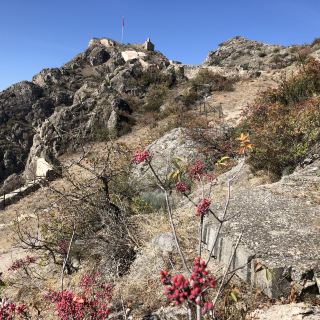 Amasya Castle in autumn colors