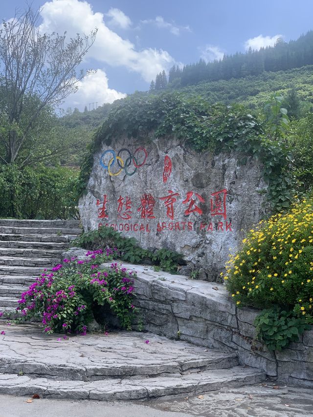 Fun in the water .Nanjiang Canyon 