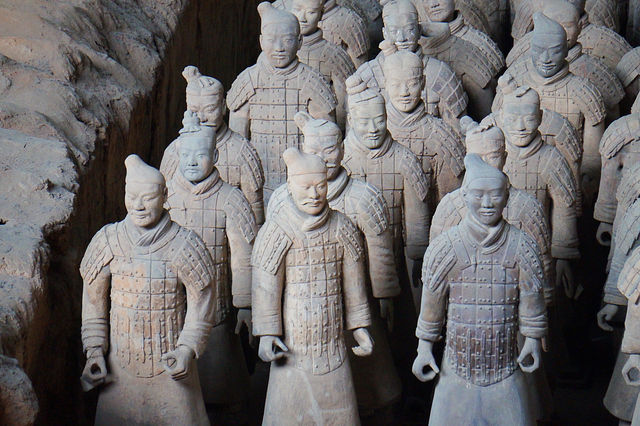 Xi'an and the Terra-cotta Soldiers, China Xi'an and the Terra-cotta Soldiers, China