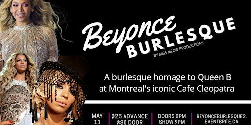 Beyonce Burlesque | Cafe Cleopatra