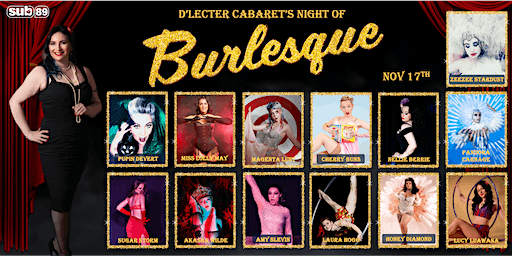 D'Lecter Cabaret brings you ... A Night of Burlesque! | Sub89