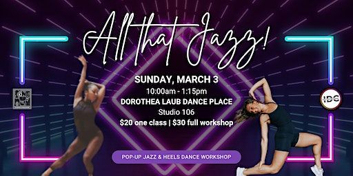 Celebrate all things jazz at a pop-up dance workshop series! | 2650 Truxtun Rd suite 106