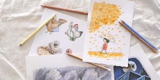 Draw me a Character with Gabriel Evans | City of Mandurah - Mandurah Library