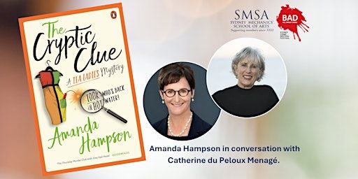 Amanda Hampson in conversation with Catherine du Peloux Menagé | Sydney Mechanics' School of Arts