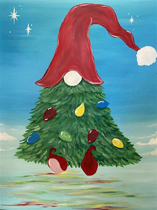 Christmas Gnome Paint and Wine Night! Taco Night! | Salt & Lime Modern Taqueria