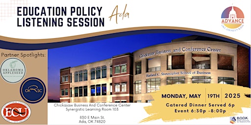 Education Policy Listening Session | Chickasaw Business and Conference Center