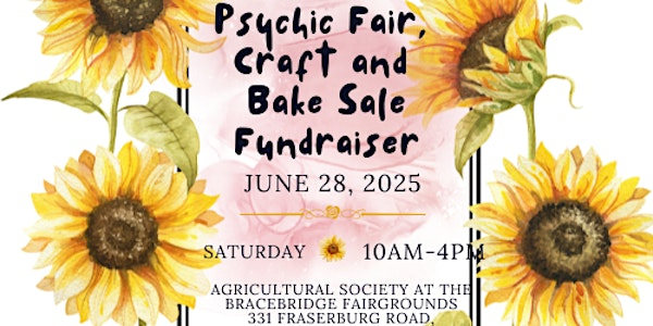 Muskoka Spiritualist Church Psychic Fair, Craft and Bake Sale Fundraiser | Bracebridge Agricultural Society