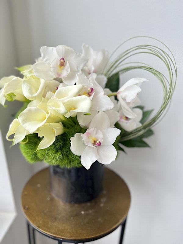 IN STUDIO -  Sleek Whites | Helen Olivia Flowers