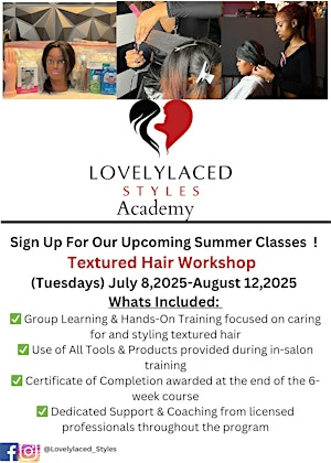 Textured Hair Work Shop | Lovelylaced Styles