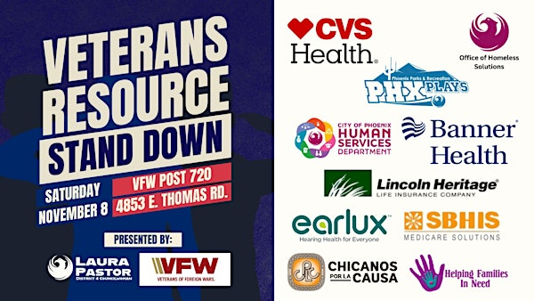 Pastor's Veteran Resource Stand Down | 4853 E Thomas Rd