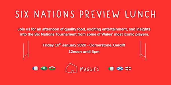 Six Nations Preview Lunch with Maggie's Cardiff | Cornerstone