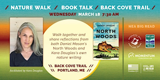 Nature Walk // Book Talk // Back Cove Trail | Back Cove Trail Parking