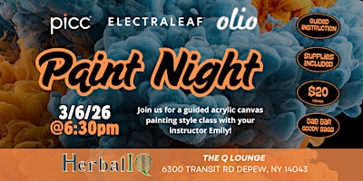 PAINT NIGHT: PICC x Electraleaf x OLIO | 6300 Transit Rd