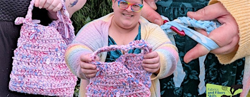Crochet an Upcycled Origami Bag | Shoreline Tool Library