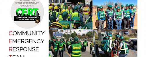 4-Day Community Emergency Response Team Training (CERT) | Cedar House at Patterson Park