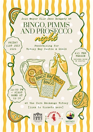 Bingo, Pimms & Prosecco Night | The Corn Exchange
