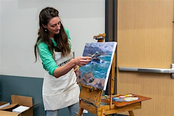 Impressionist Seascape Oil Painting Workshop | New Museum Los Gatos + Art Studio