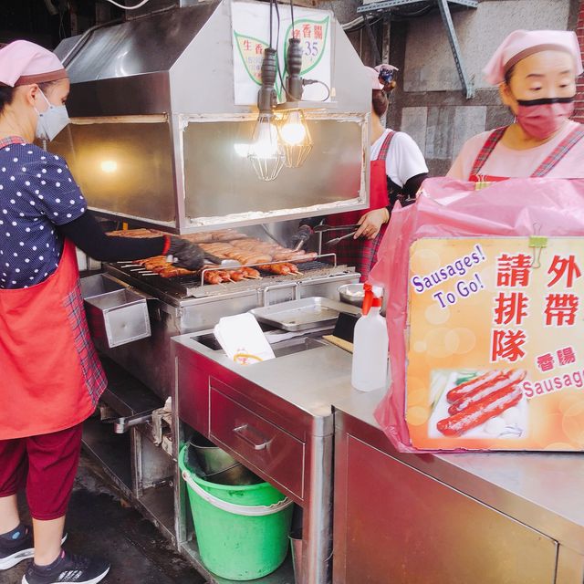 排隊美食🍜🥓Ukuko Oyster Thin Noodles 油庫口蚵仔麵線+炭烤香腸