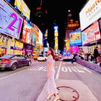 【New York】圧倒的スケールのタイムズスクエア！絶対行ってほしいスポット！