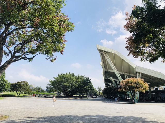 天氣晴☀️Yuanshan Park 花博公園圓山園區🐻