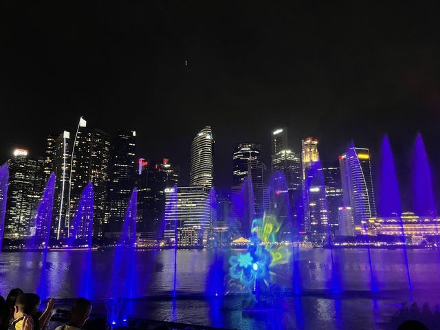 MBS beauty never fails!  Mall and lightshow..