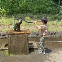保土ヶ谷公園で自転車デビュー