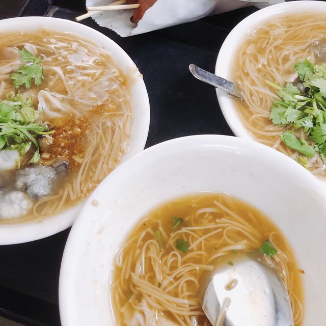 排隊美食🍜🥓Ukuko Oyster Thin Noodles 油庫口蚵仔麵線+炭烤香腸