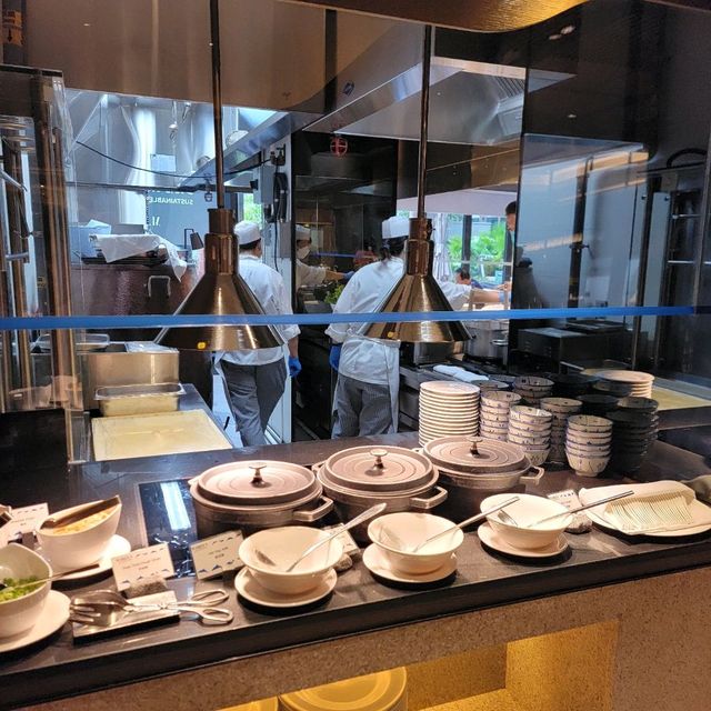 海洋公園萬豪酒店的自助早餐👍