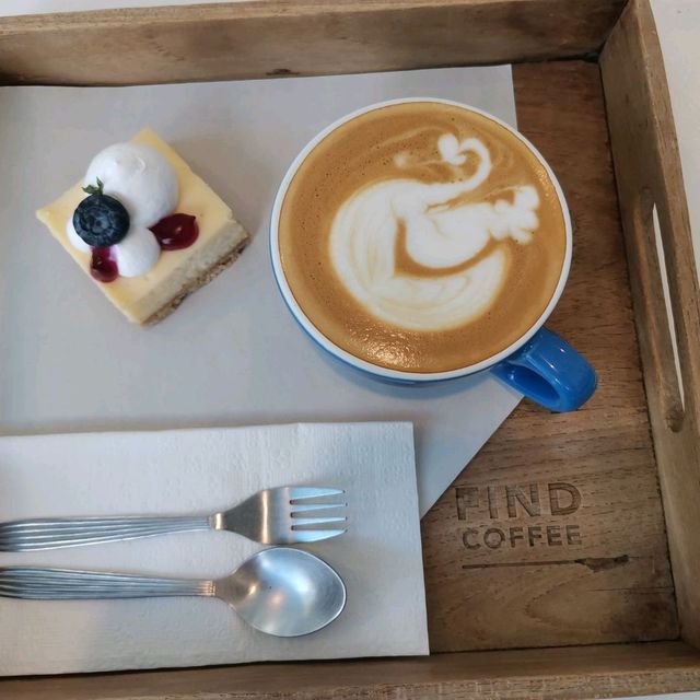 Find Coffee คาเฟ่ใกล้วัดสวนดอก 