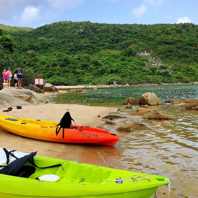 到海下灣海岸公園清潔及遊玩