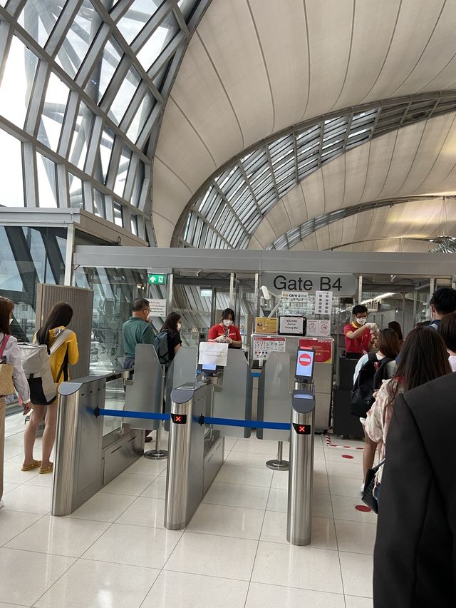 Sleeping in Bangkok Suvarnabhumi Airport Bangkok