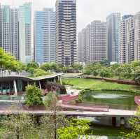 豪宅中的一片綠洲｜秋紅谷景觀生態公園｜悠閒的待上一整個下午