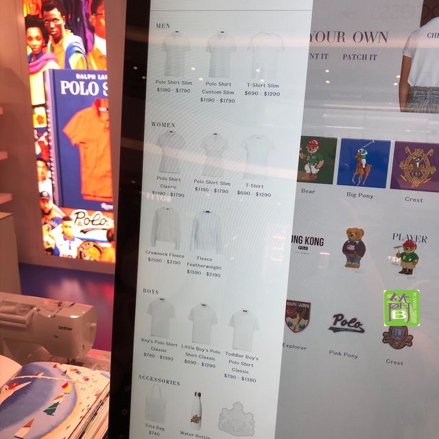Ralph Lauren Polo Shirt 50周年pop up shop 
