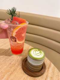 ［韓式奶油系簡約打卡cafe]