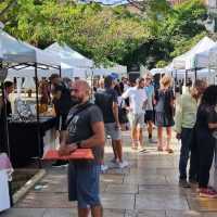 Fifteenth century town market