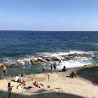 Water is always blue here in Sliema, Malta