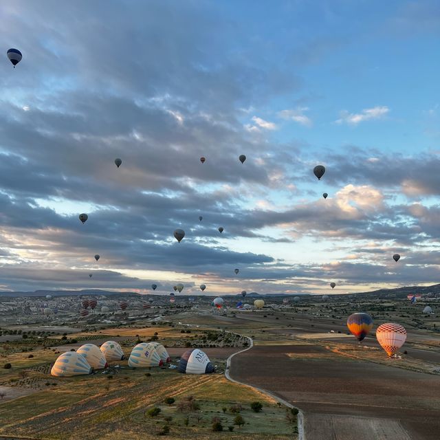 The fairy chimneys of Cappadocia, Turkey