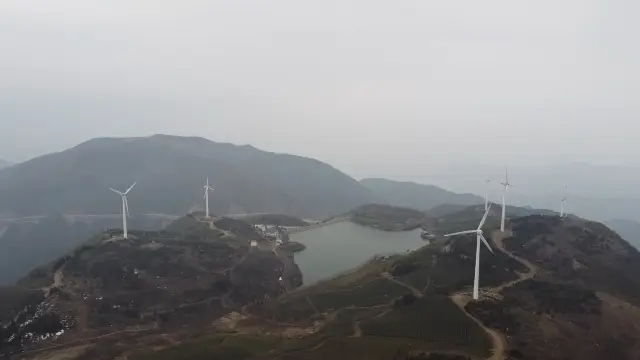 Dongbaishan Windmills-Dongyang, Zhejiang