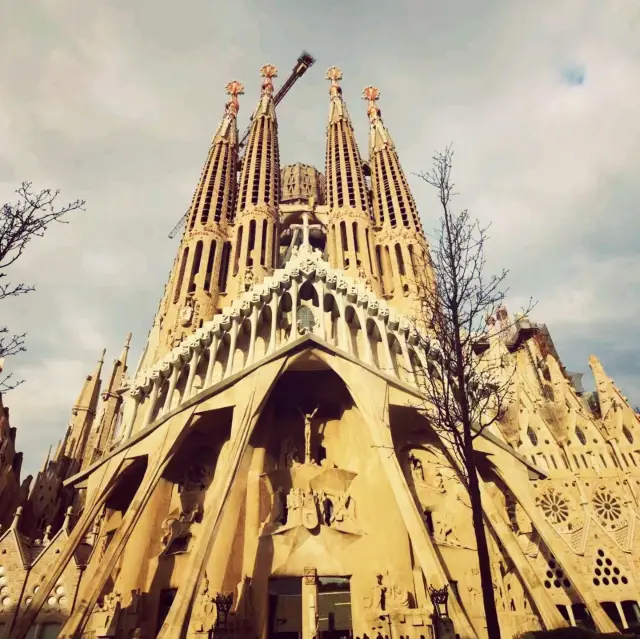 The Sagrada Church in Barcelona