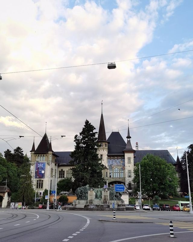 "The Clock Tower" Bern is the fifth largest city in Switzerland.