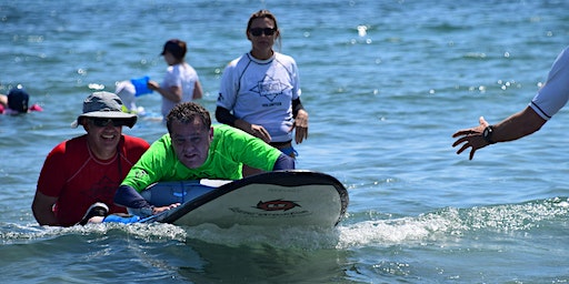 AMPSURF NE Learn to Surf Clinic, Sept. 23rd, Fenway Beach, Westerly, RI (Westerly) | Fenway Beach (Look for AmpSurf an & Trailer and Pop-ups)