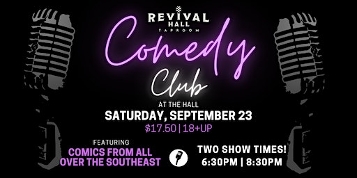 Comedy Club at The Hall | Fellowship Events & Lounge