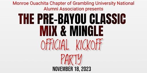 Pre-Bayou Classic Mix and Mingle | Monroe Convention Center