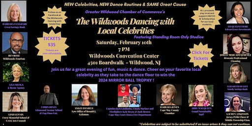 The Wildwoods Dancing With Local Celebrities | Wildwoods Convention Center