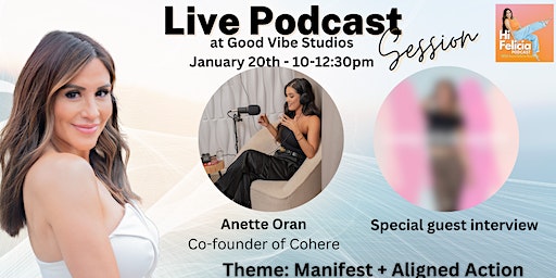 Manifest + Aligned Action Live Podcast Experience | The Good Vibe Studios, East Thomas Road, Phoenix, AZ, USA