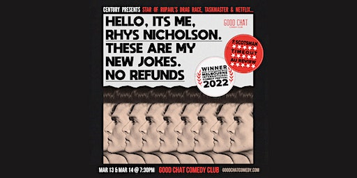 Rhys Nicholson | These Are My Jokes. No Refunds | Good Chat Comedy Club