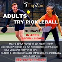 Try Pickleball Sessions (April Sunday's 2-4pm) | Topzpin, Quebec Avenue, Saskatoon, SK, Canada